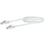 SCHWAIGER Mrežni kabel (CAT6, Duljina: 1 m, Bijele boje, RJ45 utikač, Do 1 GBit/s) | shoptok.hr
