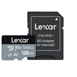 Lexar SD micro 128GB SDXC 1066x UHS-I, 160MB/s read 120MB/s write C10 A2 V30 U3 | shoptok.hr