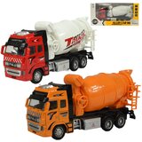 Magic Toys Alloy Car: Tovornjak za mešanje betona na vztrajnik, z lučmi in zvoči, dve različici 19 cm 1 kos | Shoptok.si