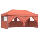  Zabavni šotor Terakota 292 x 580 x 315 cm Oxford tkanina, (5000184533) | Shoptok.si