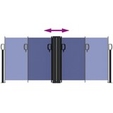  Uvlačiva bočna tenda 100 x 1000 cm plava | shoptok.hr