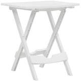  Sklopivi vrtni stol 45,5 x 38,5 x 50 cm bijeli Cijene