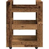  Kuhinjski kolica Drvo hrasta 60 x 45 x 80 cm Konstruirano drvo | shoptok.hr