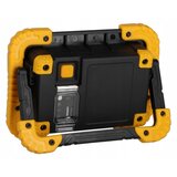  LED punjivi reflektor sa funkcijom powerbanke LED/20W/5V 4400 mAh IP44 crna/žuta | Eponuda.com