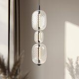  LED luster na sajli PLAYA LED/12W/230V, crne boje | Eponuda.com
