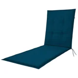 Blazina za ležalnik Flair (Do x Š x V: 195 x 60 x 6 cm, Temno modra)