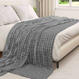  Odeja Temno siva 270 x 240 cm Flis, (5000288123) | Shoptok.si