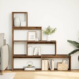  Pregrada/regal za knjige 4 razina 143,5x29x143,5cm drveni | shoptok.hr