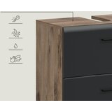 MID.YOU KOPALNICA črna, temni hrast | Shoptok.si