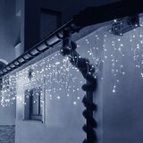  Božićna LED zavjesa s daljinskim upravljačem 300 LED, hladno bijela | shoptok.hr