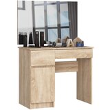 AKORD toaletna miza z ogledalom clp P-2/SL 900x600 leva sonoma hrast, (21713513) Cene