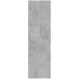  Zidna polica siva boja betona 75 x 16 x 55 cm konstruirano drvo | Eponuda.com