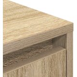 TV ormarić s LED svjetlima boja hrasta sonome 193,5x41x50 cm | shoptok.hr