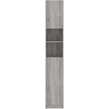  Kopalniška omarica siva sonoma 32x25,5x190 cm konstruiran les, (20673339) | Shoptok.si