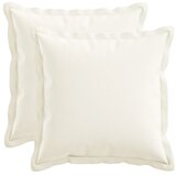  Jastuk s jastukom HOUTEN 2 kom. Bijela Umjetni lan - Bijela 30 x 30 cm 2 | shoptok.hr