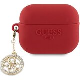 Guess 3D GUMIJASTI OVITEK 4G DIAMOND CHARM ZA AIRPODS PRO 2 - RDEČ, (21834856) Cene