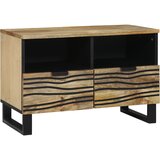 vidaXL TV omarica 70x33.5x46 cm Trdno leseno mangov | Shoptok.si