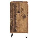 vidaXL Strani šal s predalom Star les 35 x 40 x 70 cm Konstruiran les | Shoptok.si