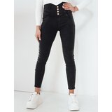 DStreet Spodnie damskie jeansowe GINAS czarne | shoptok.hr
