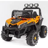 Džip 4x4 dvosed 12V - 319 narandžasti sa swing funkcijom Cene