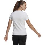 Adidas Ženske majice Loungewear Essentials Slim Logo Tee bela