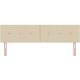  Naslon za glavu s gumbima u krem boji 180 cm od tkanine | shoptok.hr