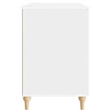  Stol Sjajno bijelo 142 5 x 50 x 75 cm Konstruirano drvo - Bijela visokog sjaja | shoptok.hr