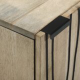 vidaXL kopalniška omarica s polico rjava, črna 38 x 33.5 x 58 cm | Shoptok.si