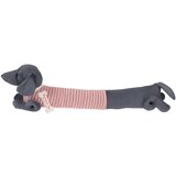 Rex London Rožnato-siva zaščita za vrata proti prepihu 17x76 cm Sausage Dog – | Shoptok.si