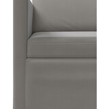 SOFA za 3 osobe Svjetlosiva 220 x 81 x 82 cm Baršun | shoptok.hr