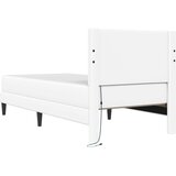  Krevetna konstrukcija Bijela 90 x 190 cm Umjetna koža | shoptok.hr