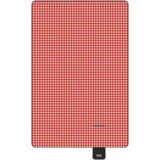 Teesa izolirana deka za piknik 200x300 cm - crvena karirana | shoptok.hr