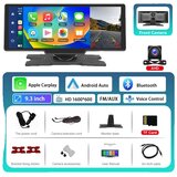 podofo Avto DVR ogledalo monitor, Brezžični Carplay, GPS navigacija, 9.3 z TF AHD, (5000157726) | Shoptok.si