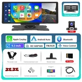 Avto DVR ogledalo monitor, Brezžični Carplay, GPS navigacija, 9.3 z TF AHD, (5000157726)