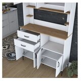 Hanah home Komoda s ladicama JE179 3402, 120x204.2x40 cm, Bijela | Eponuda.ba