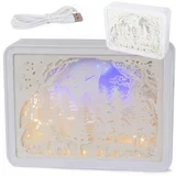 usb led 3D ukrasna lampa 20cm