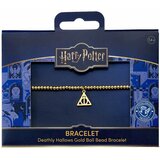 HARRY POTTER Narukvica - Darovi smrti, pozlaćena elastična 18 cm Slike