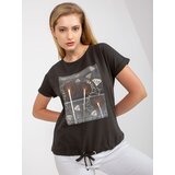 RELEVANCE T-shirt-RV-TS-0237.84P-dark khaki | Shoptok.si