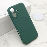  maska VELVET TOUCH MagSafe za iPhone 16/ tamno zelena | ePonuda.com
