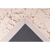 Kayoom RAVNO TKANA PREPROGA Bijou 225 Creme / Gold 80/150 cm krem barve, zlate barve | Shoptok.si