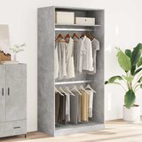  Ormar siva boja betona 100 x 50 x 200 cm od konstruiranog drva | Eponuda.ba