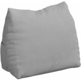 vidaXL Poglavni vzglavnik Oblačno siva 45 x 20 x 35 cm blago | Shoptok.si