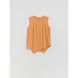 Reserved Bluza s visokim udjelom modalnih vlakana - narančasta | shoptok.hr