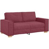 vidaXL Dvosed vinsko rdeč 140 cm blago | Shoptok.si