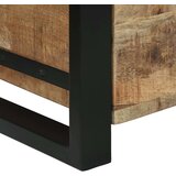  Škatle za shranjevanje 40x30x30cm Trden mangov les in kovina | Shoptok.si