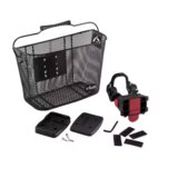 Olimp Sport Crna metalna korpa za bicikil za decu | ePonuda.com