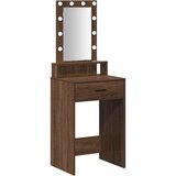  Toaletni stol Smeđa 50 x 41 x 140 cm Konstruirano drvo | shoptok.hr