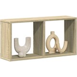 Maison Chic Stenska omarica - Zidna omarica 60x16x30 cm sonoma hrast inženirski les iu260, (22062791) | Shoptok.si