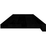  Gazišta stepenice 2 kom tamnosmeđi 80x25x2 cm masivna hrast | shoptok.hr