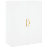 Maison Chic Stenska omarica - Zidna omarica bela 69,5x34x90 cm iu861, (22063170) | Shoptok.si